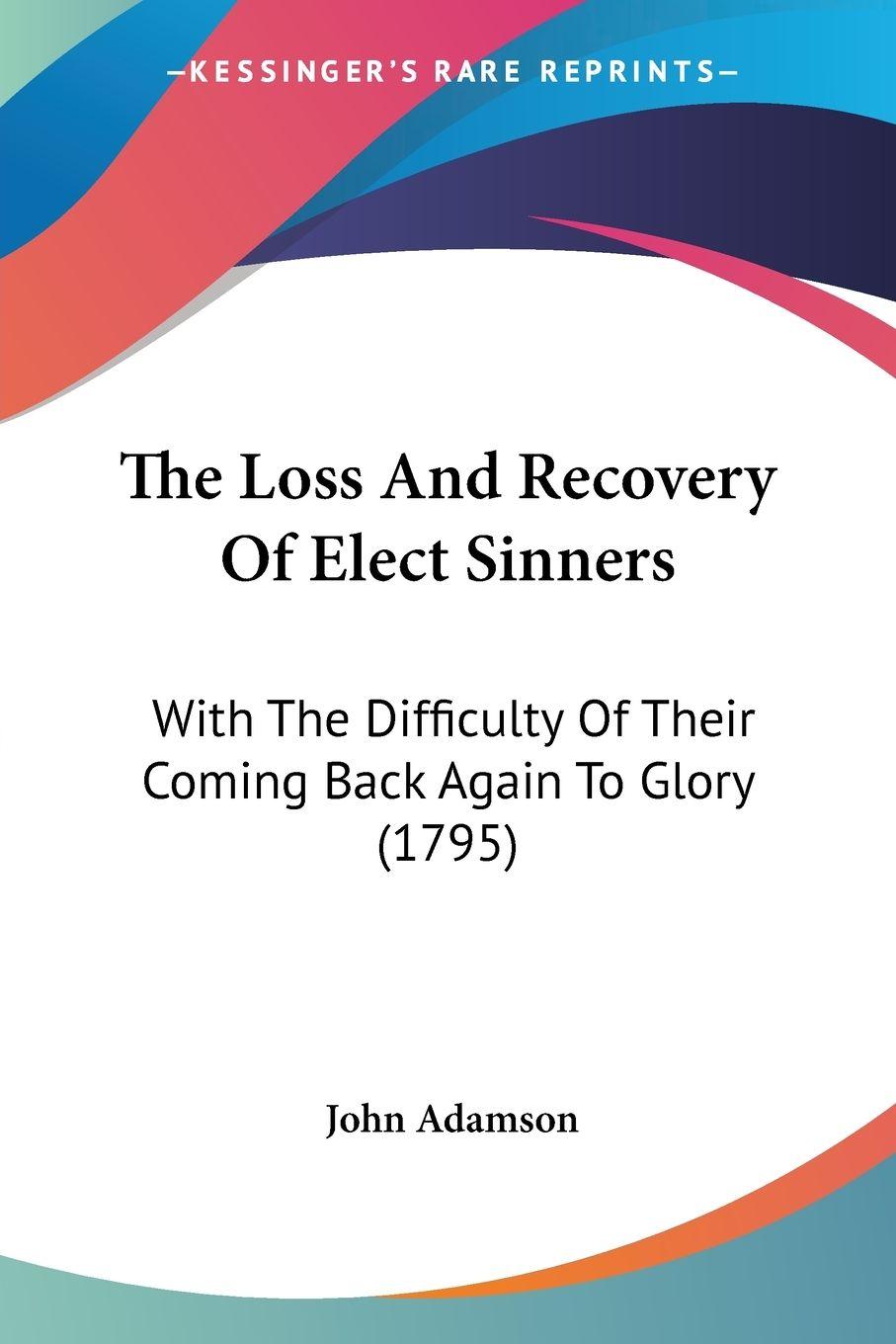 Vorderes Coverbild The Loss And Recovery Of Elect Sinners