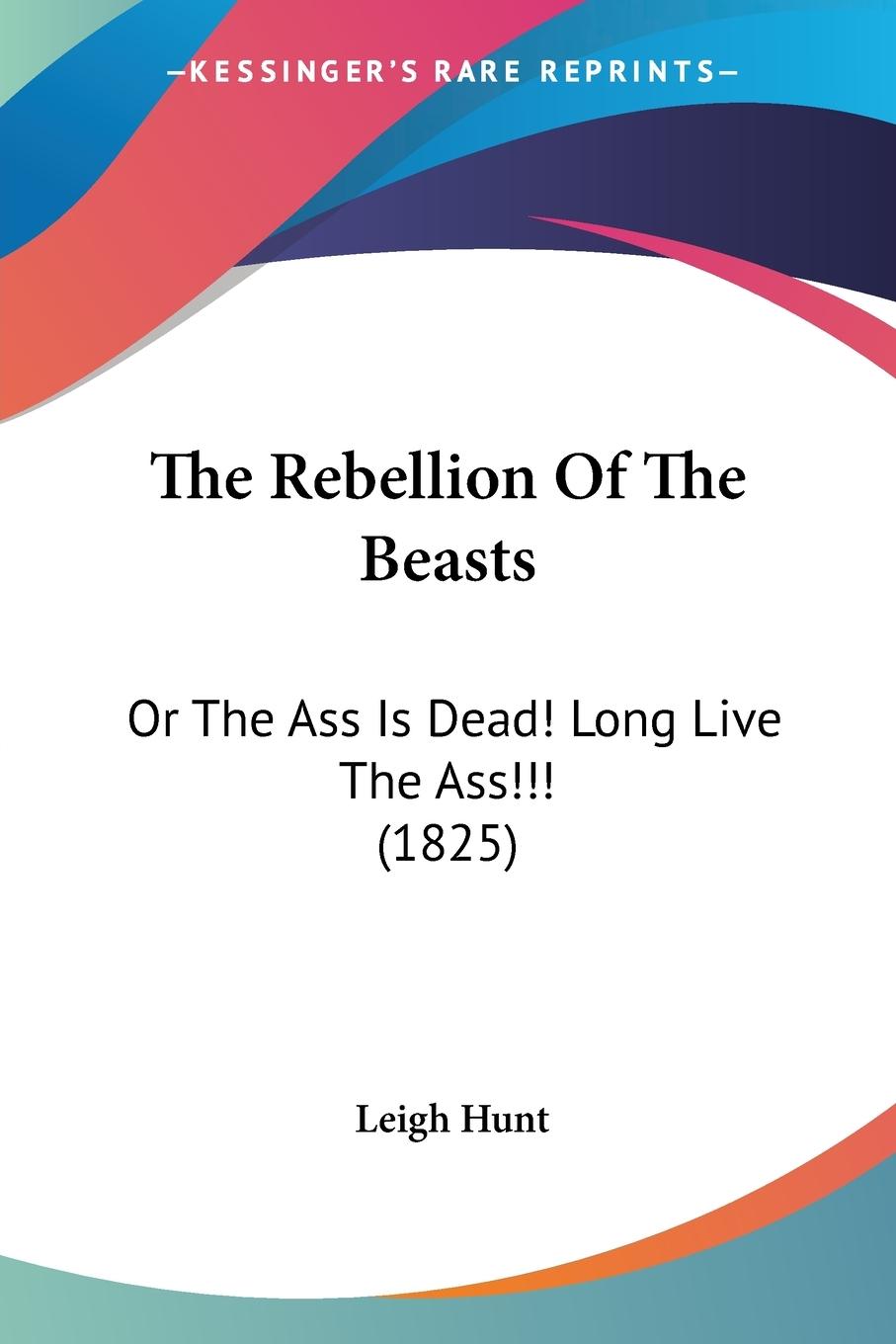 Vorderes Coverbild The Rebellion Of The Beasts