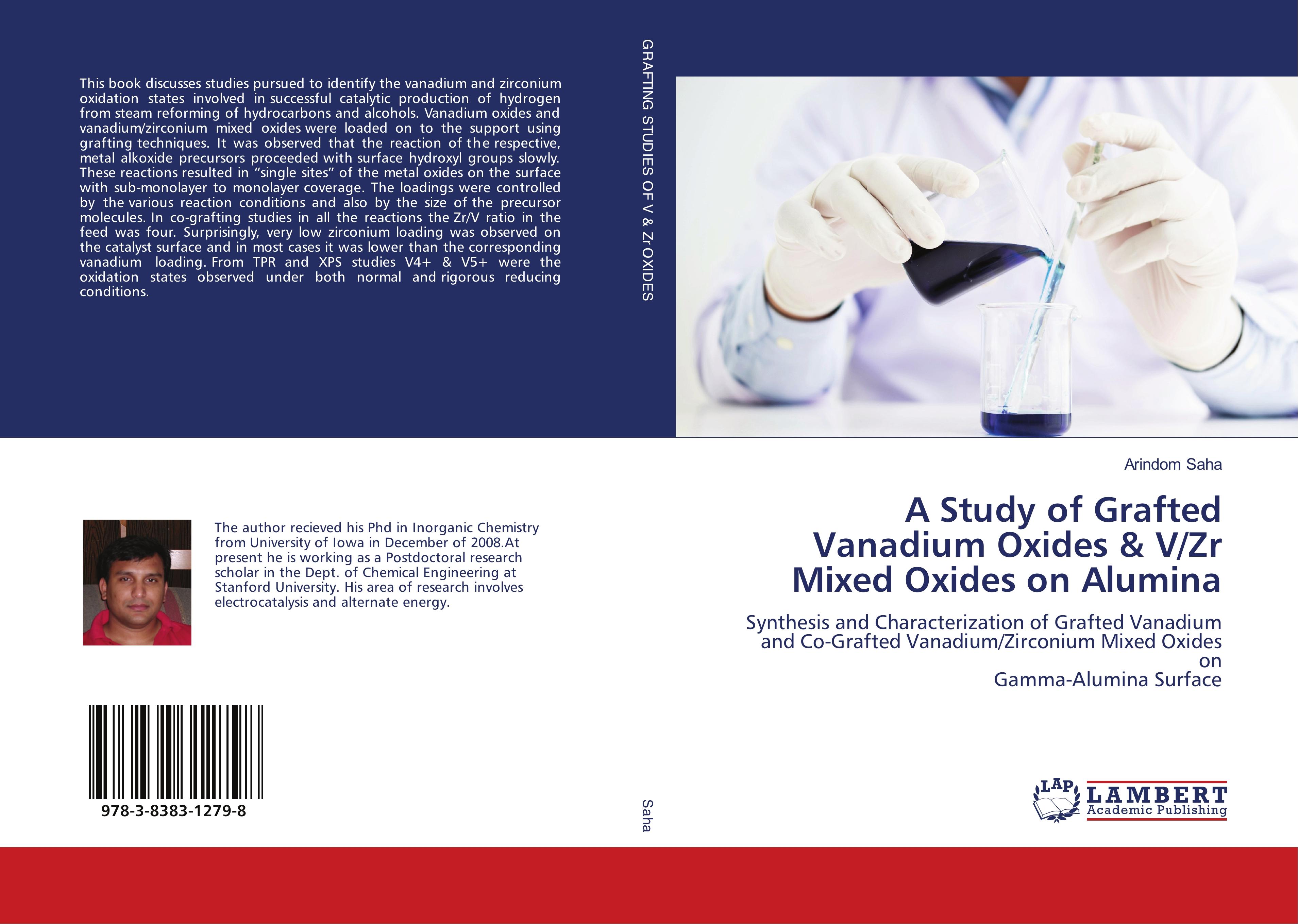 Vorderes Coverbild A Study of Grafted Vanadium Oxides & V/Zr Mixed Oxides on Alumina