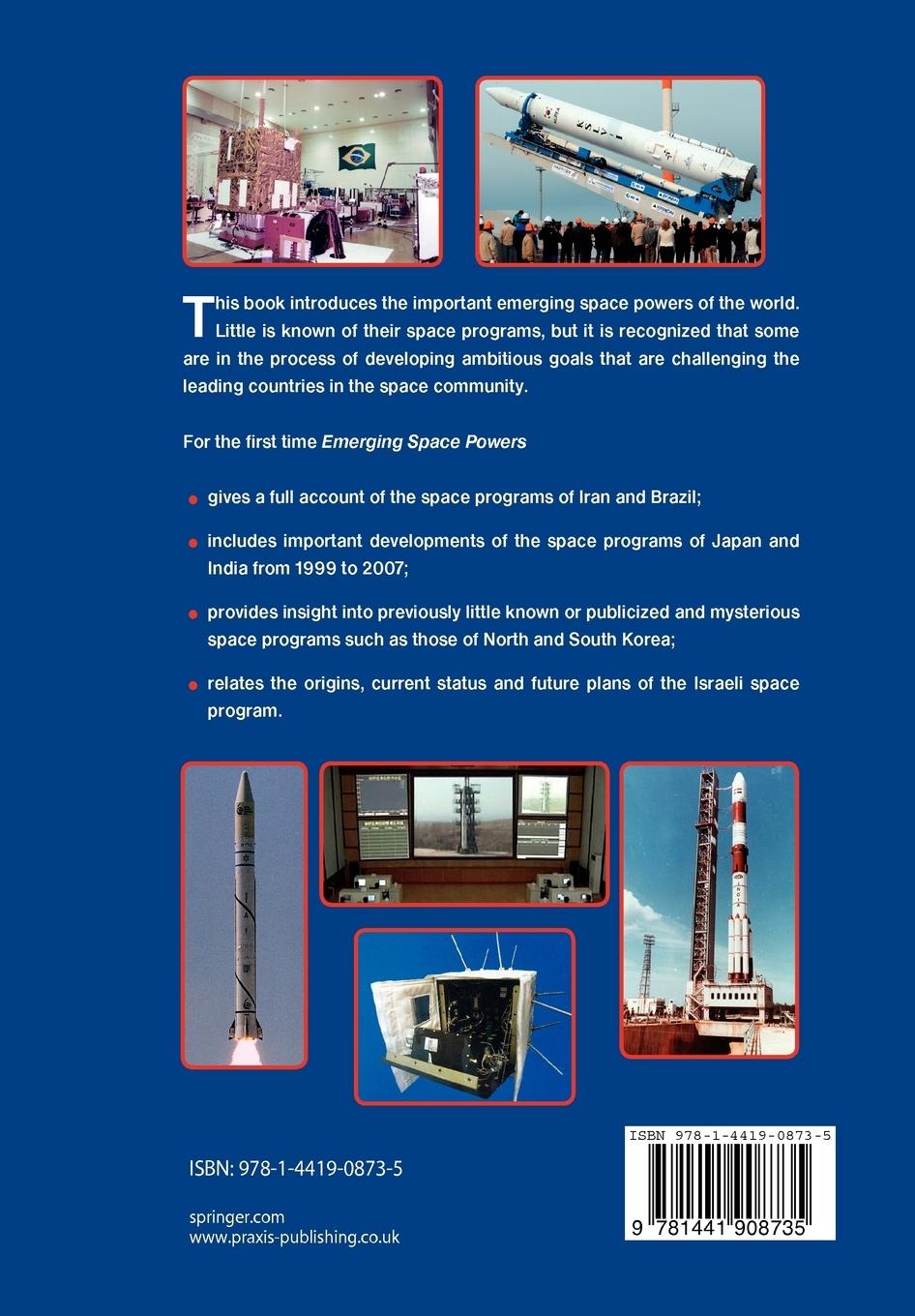 Rückseitencover Emerging Space Powers