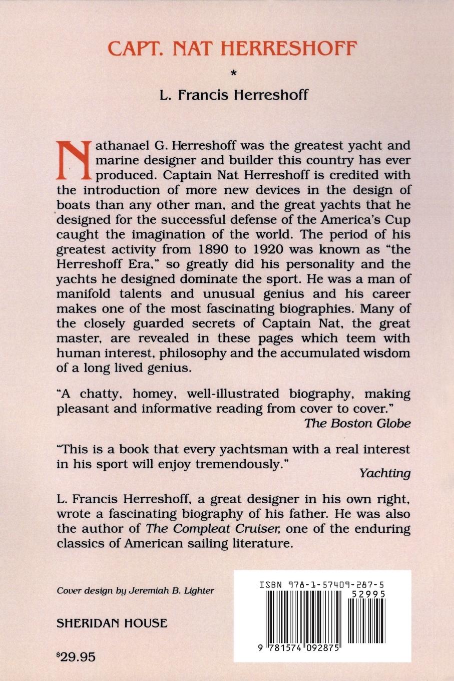 Rückseitencover Capt. Nat Herreshoff