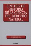 Vorderes Coverbild Síntesis de historia de la ciencia del derecho natural