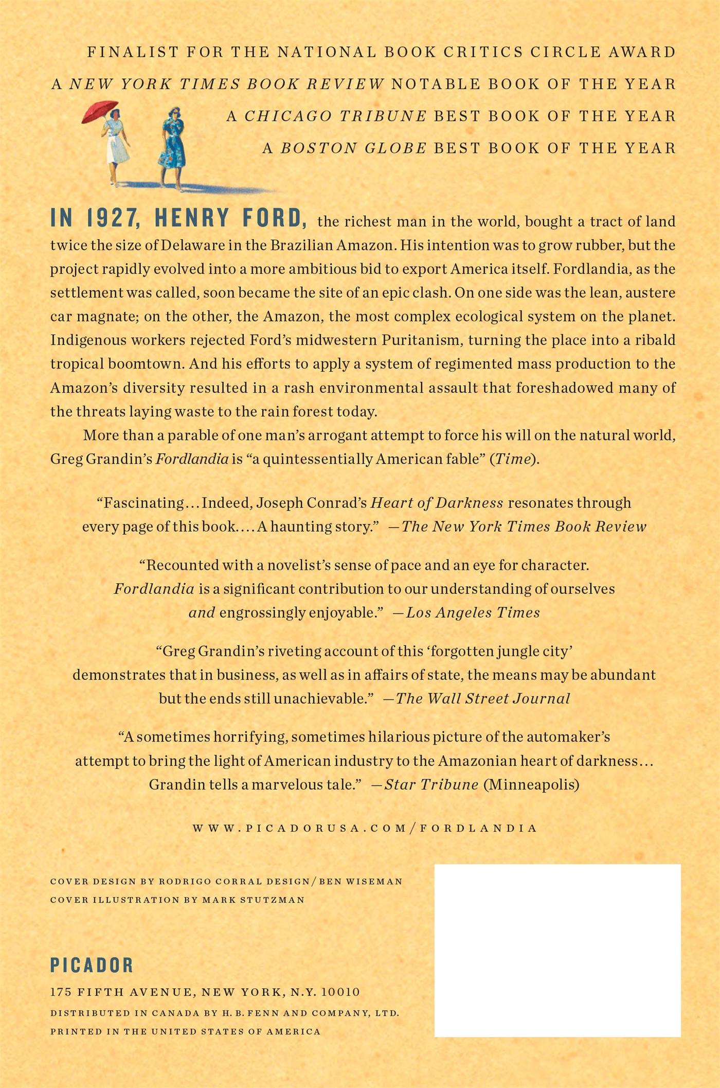 Rückseitencover Fordlandia