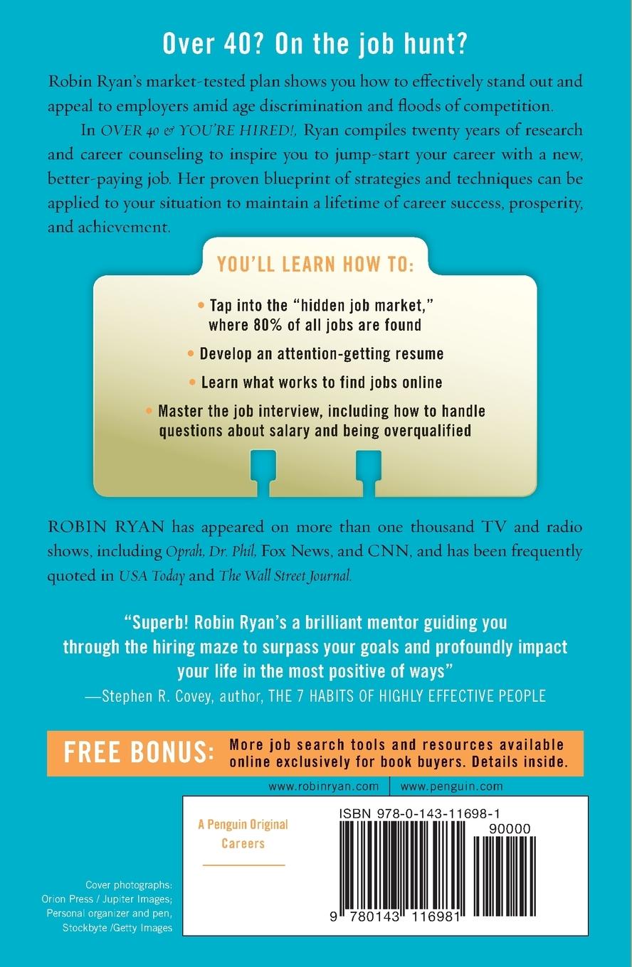 Rückseitencover Over 40 & You're Hired!