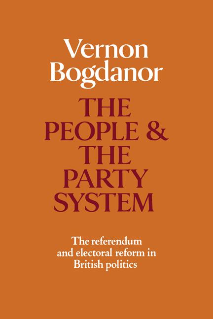 Vorderes Coverbild The People and the Party System