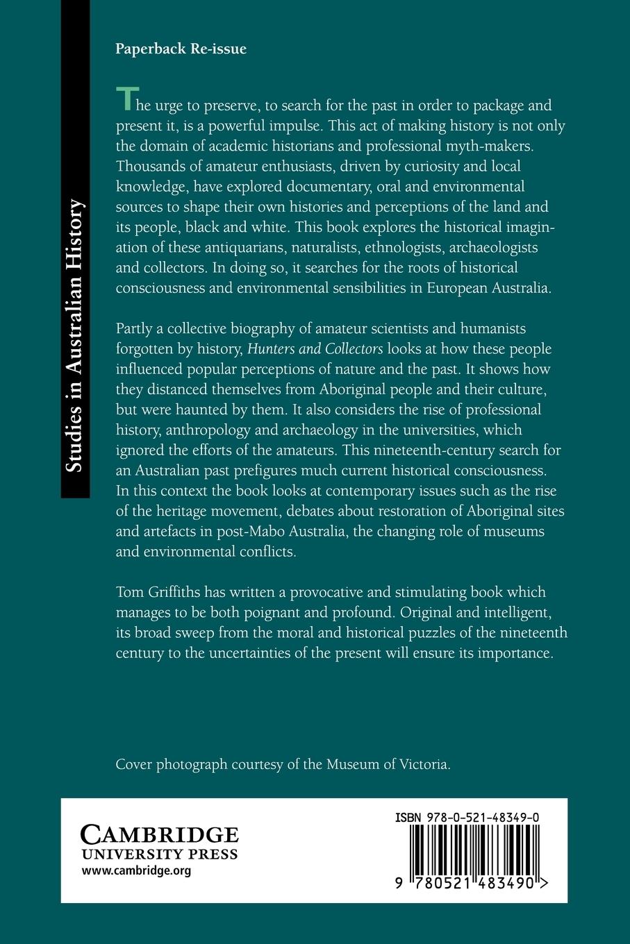 Rückseitencover Hunters and Collectors