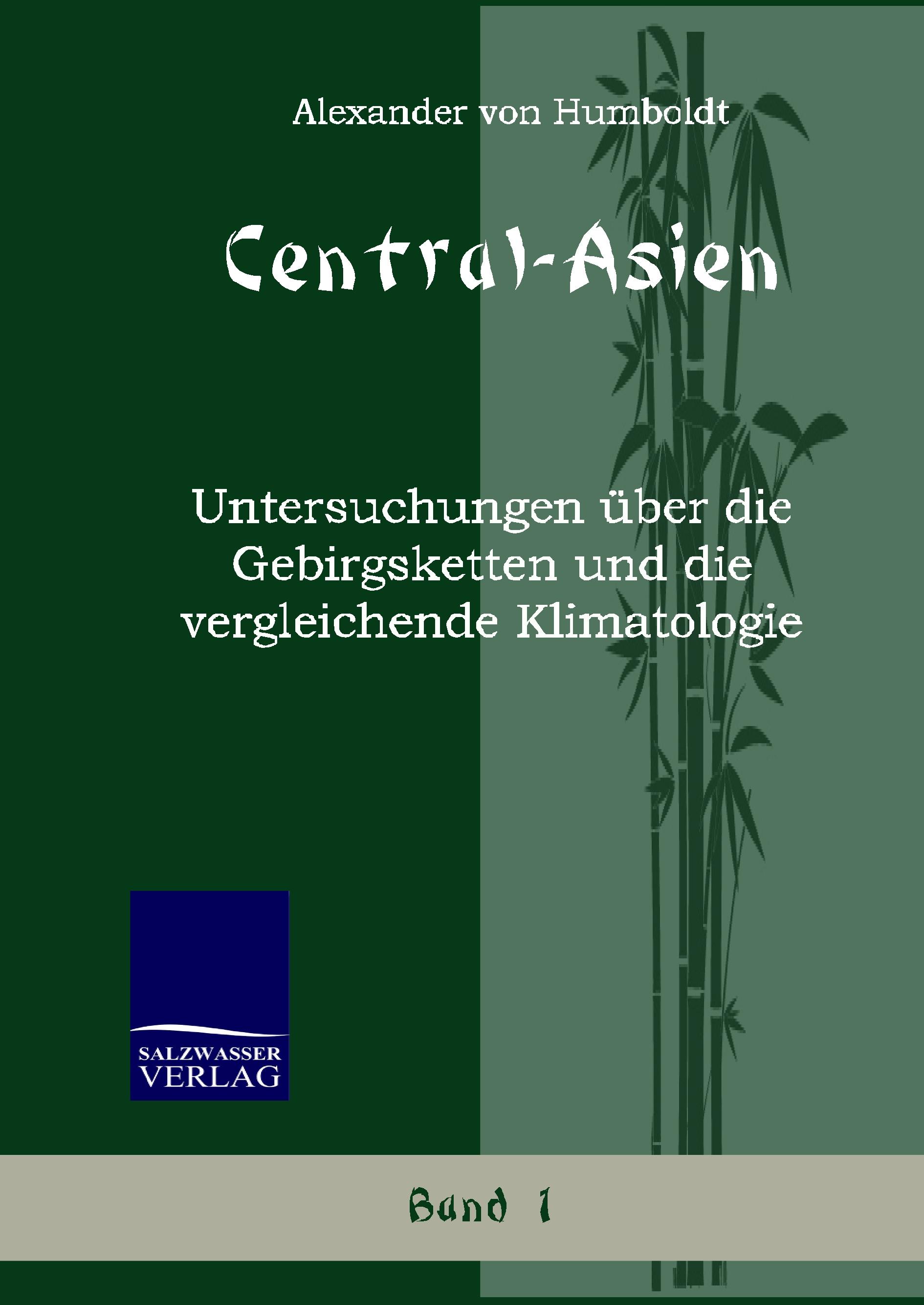 Vorderes Coverbild Central-Asien (Band 1)