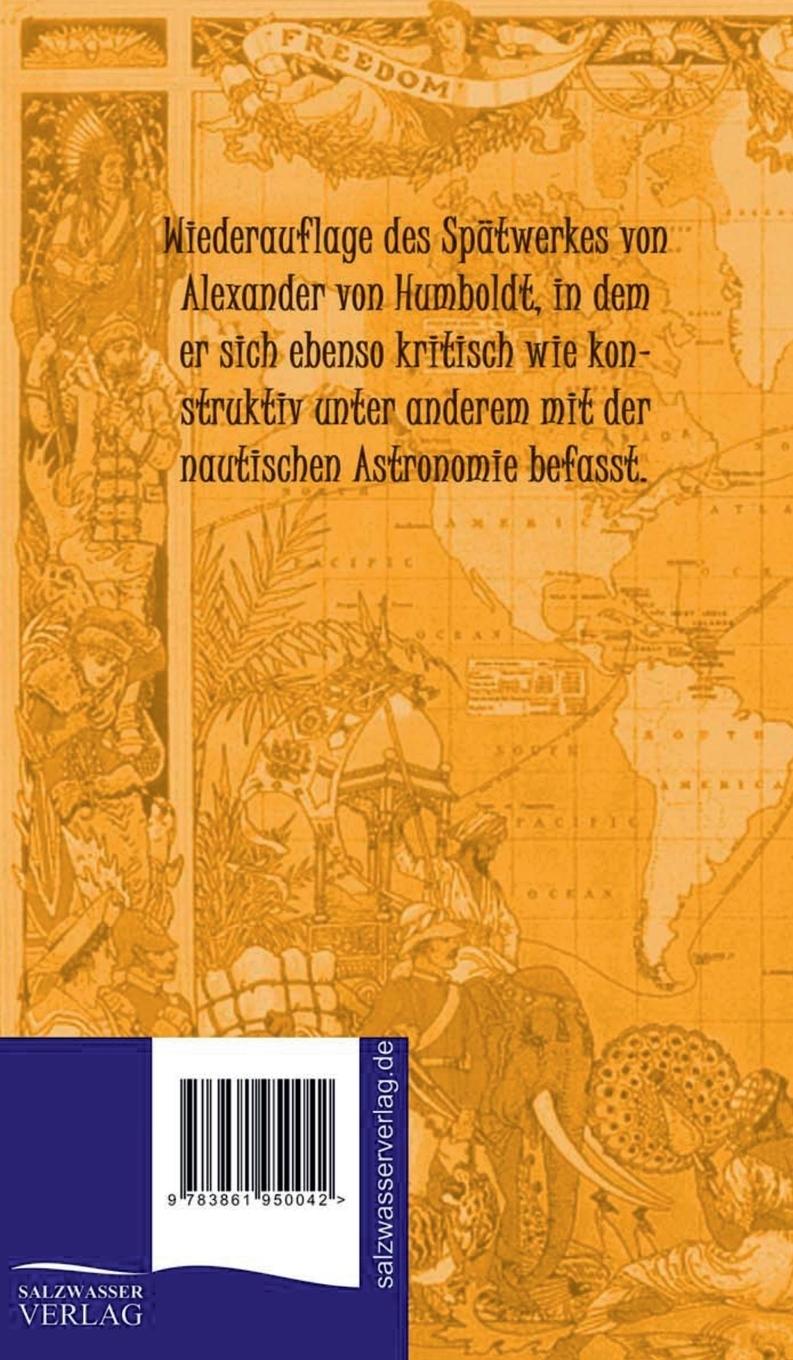 Rückseitencover Kritische Untersuchungen über die historische Entwicklung der geografischen Kenntnisse von der neuen Welt (1836)