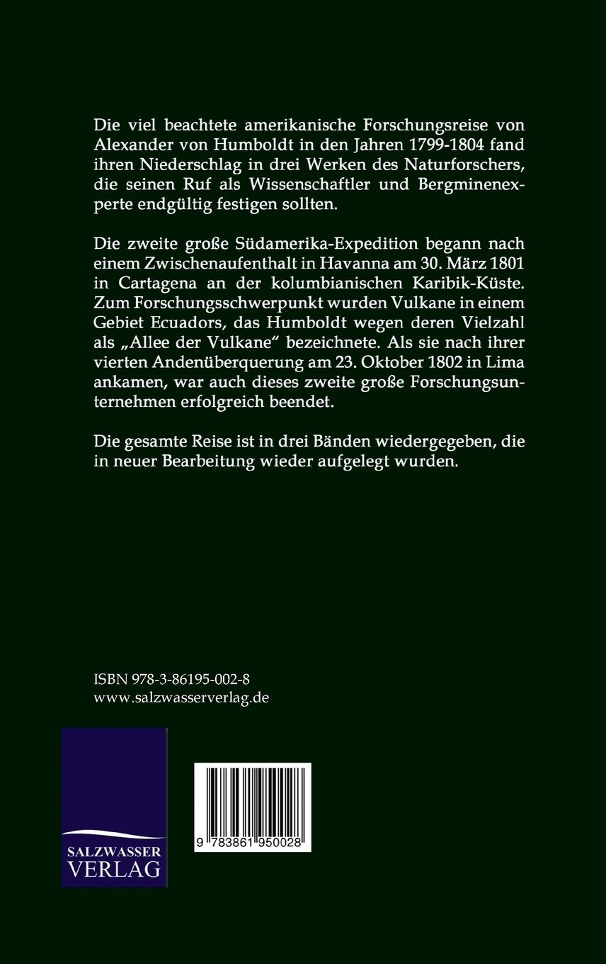 Rückseitencover Reise in die Äquinoctial-Gegenden