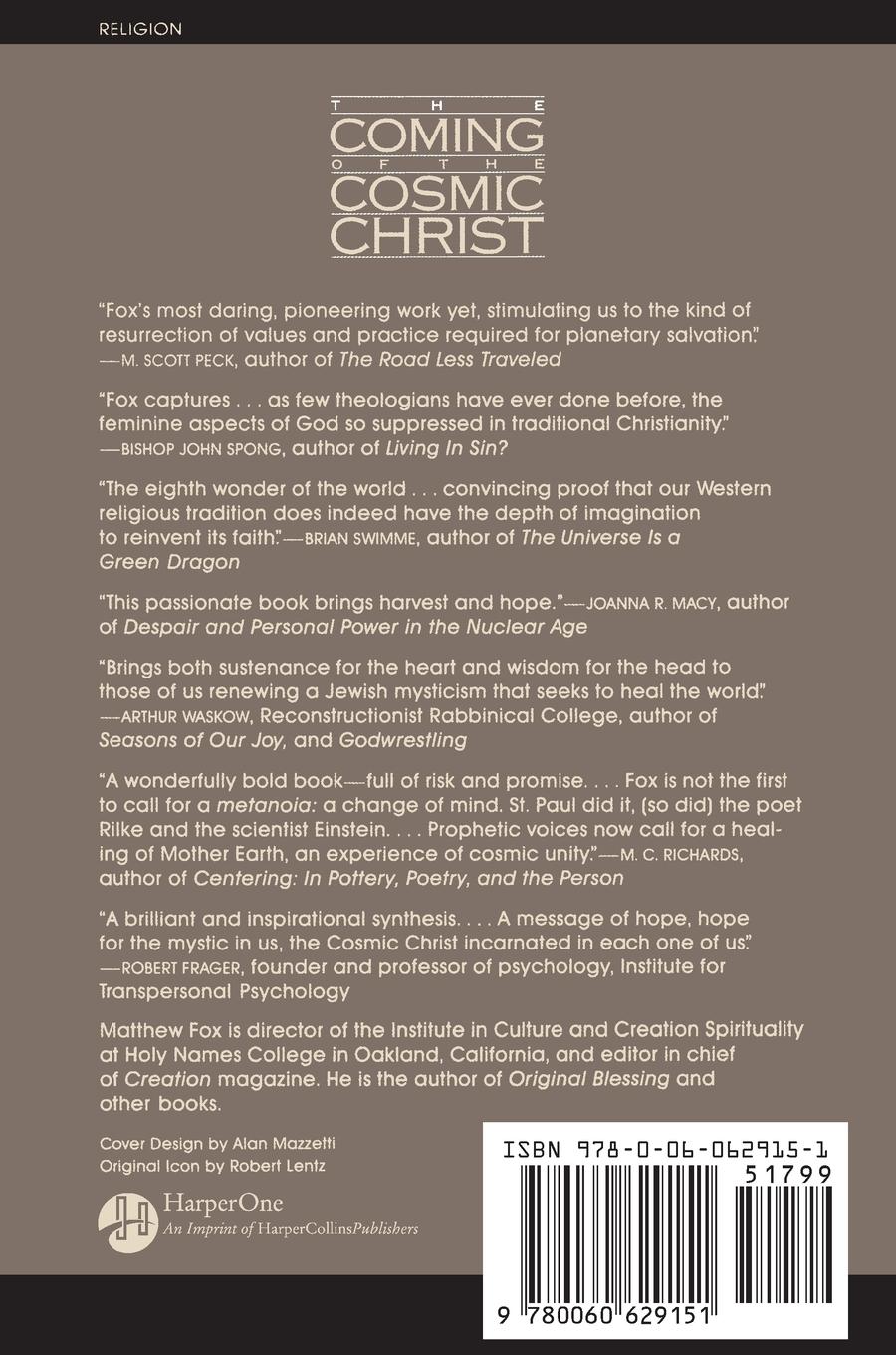 Rückseitencover The Coming of the Cosmic Christ