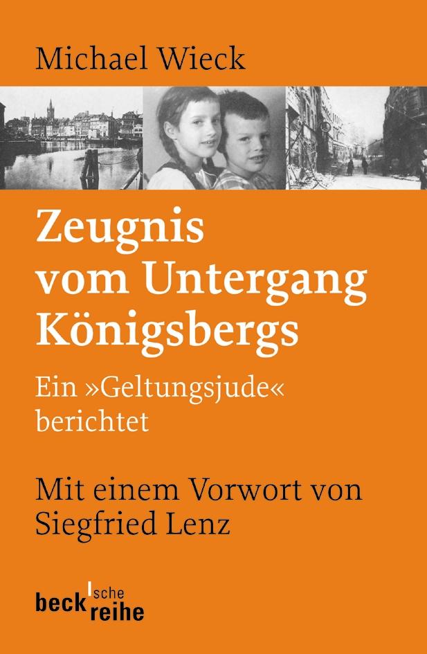 Vorderes Coverbild Zeugnis vom Untergang Königsbergs