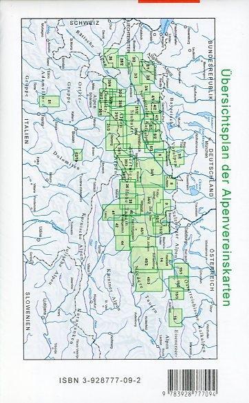 Beispielinhalt (Bild) DAV Alpenvereinskarte 05/3 Karwendelgebirge Ost 1 : 25 000