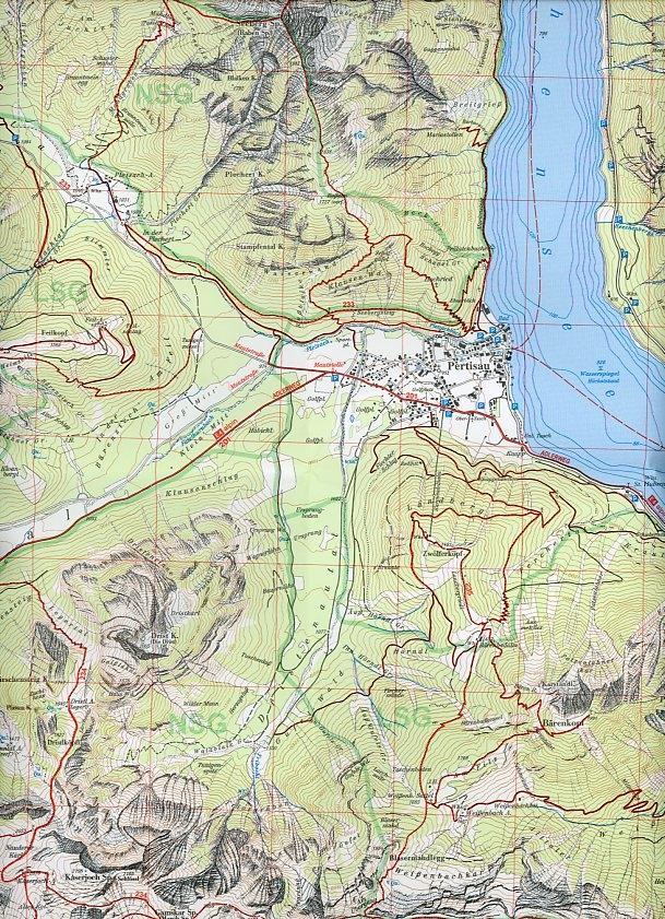 Beispielinhalt (Bild) DAV Alpenvereinskarte 05/3 Karwendelgebirge Ost 1 : 25 000