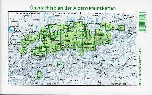 Beispielinhalt (Bild) DAV Alpenvereinskarte 34/2 Kitzbüheler Alpen Ost 1 : 50 000 Wegmarkierungen