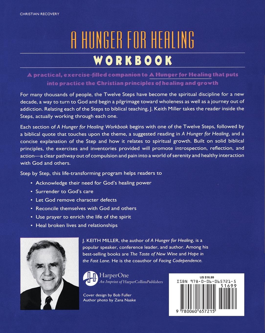 Rückseitencover A Hunger for Healing Workbook