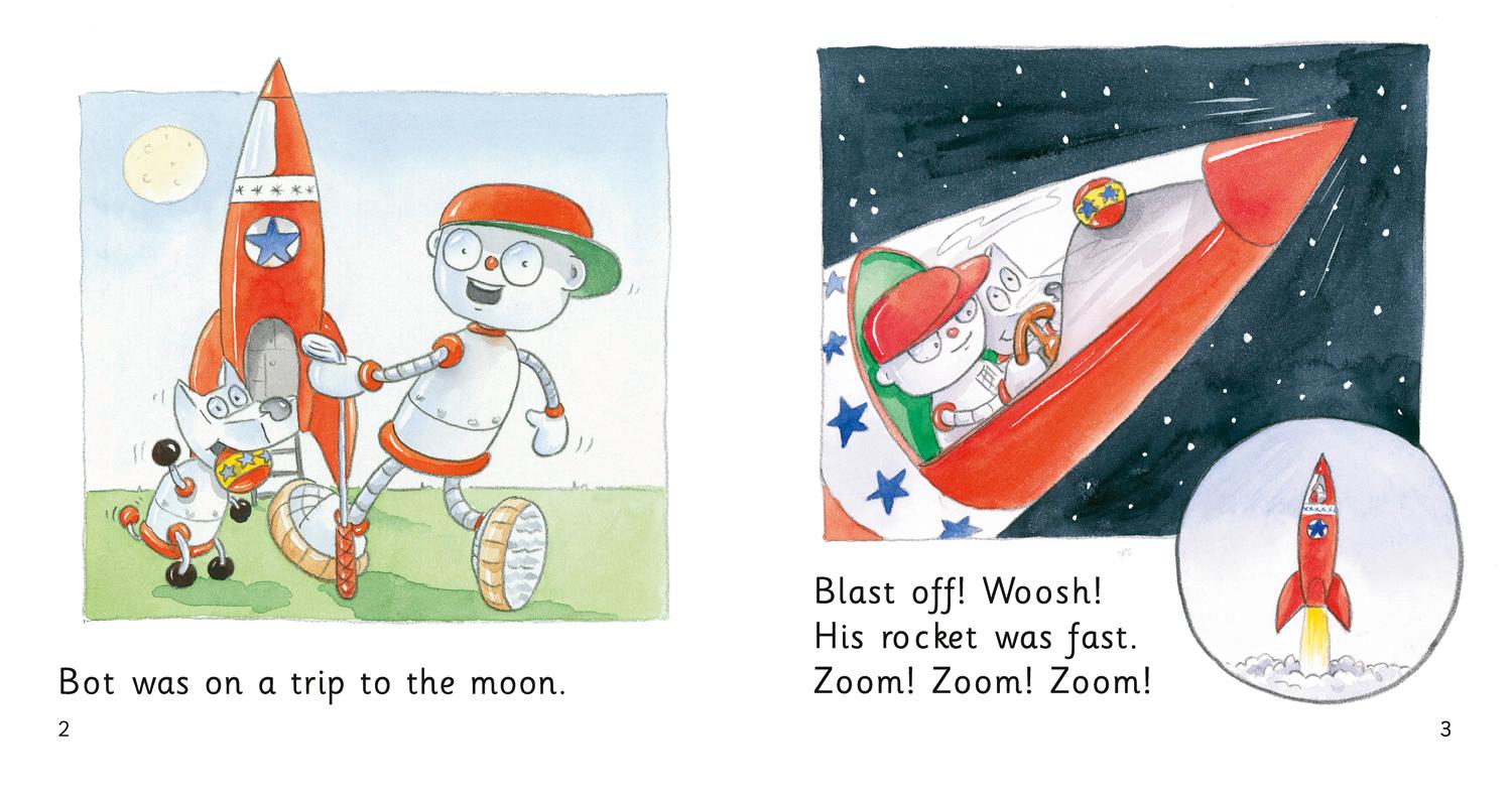 Beispielinhalt (Bild) Bot on the Moon