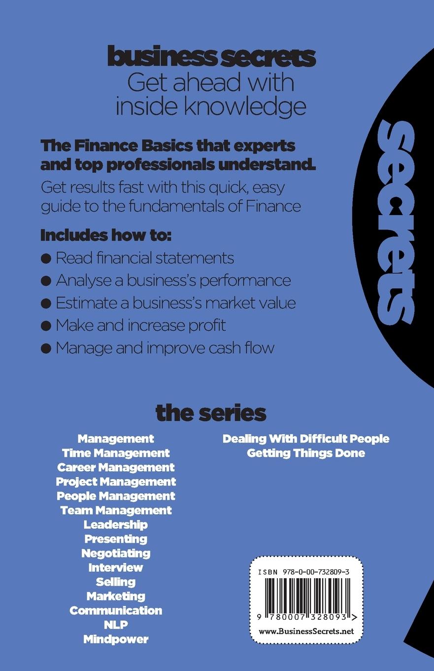 Rückseitencover Finance Basics