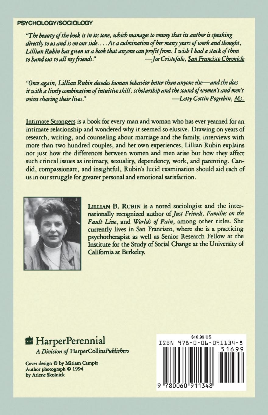 Rückseitencover Intimate Strangers