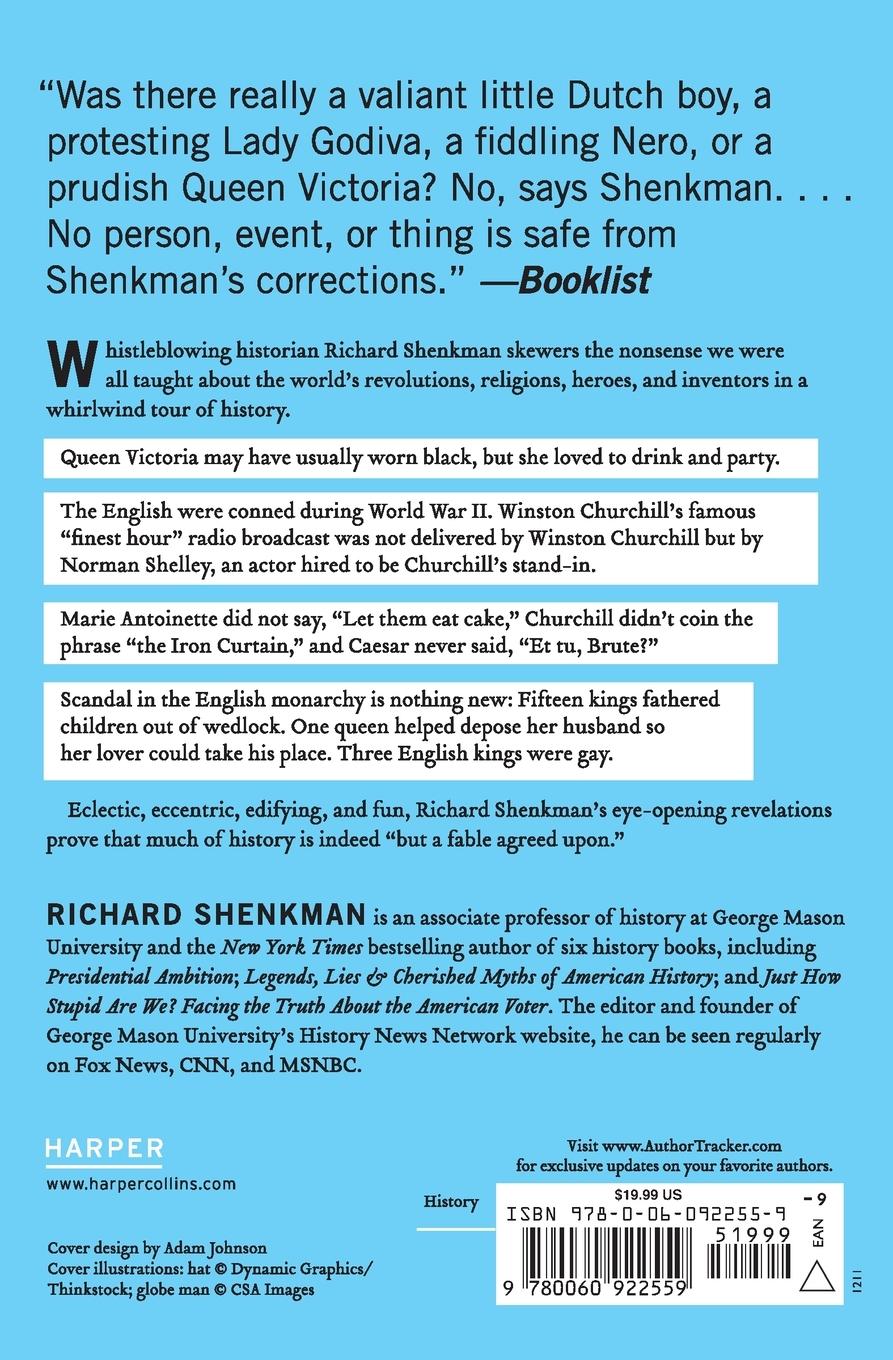 Rückseitencover Legends, Lies & Cherished Myths of World History