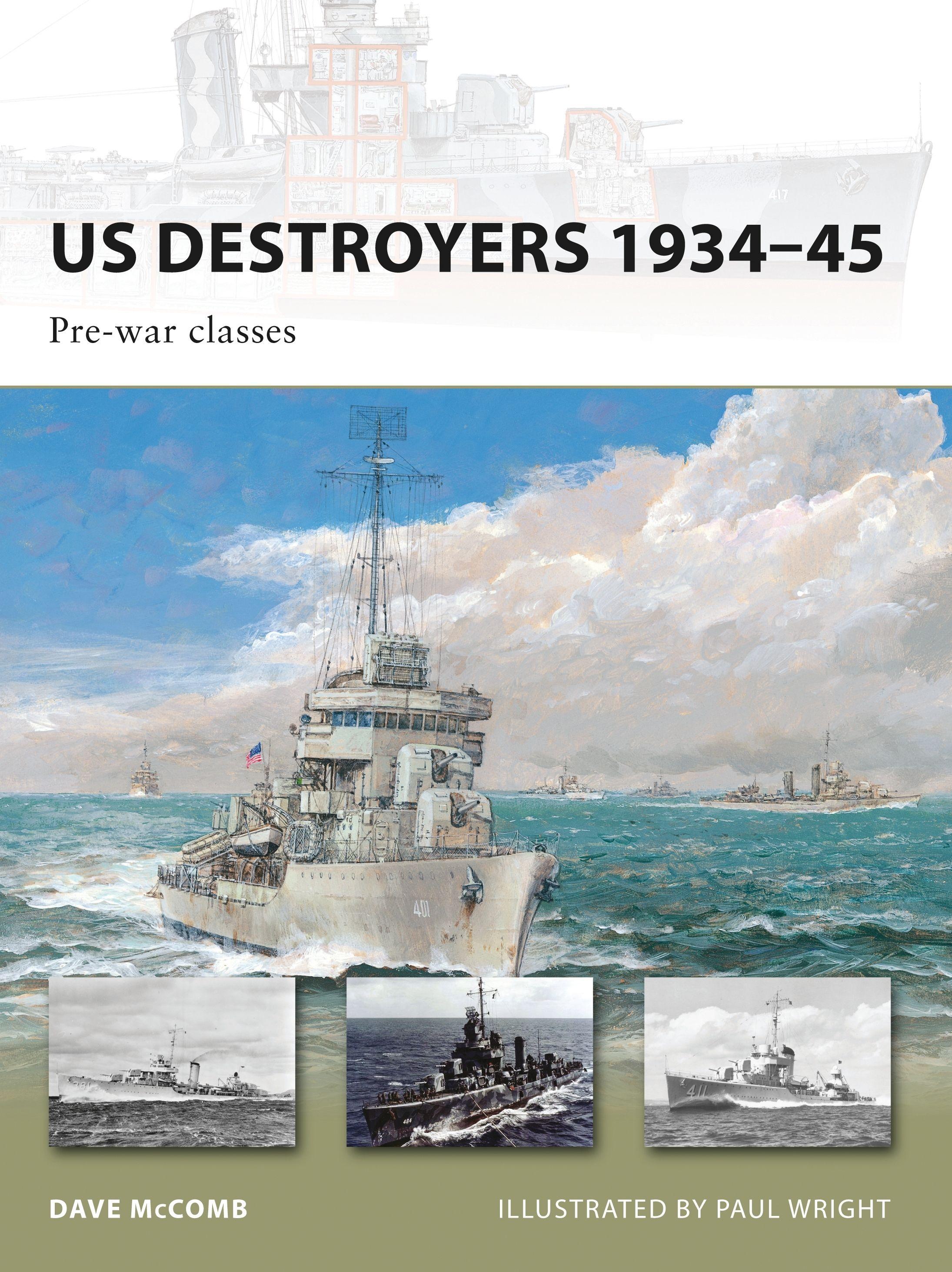 Vorderes Coverbild US Destroyers 1934-45