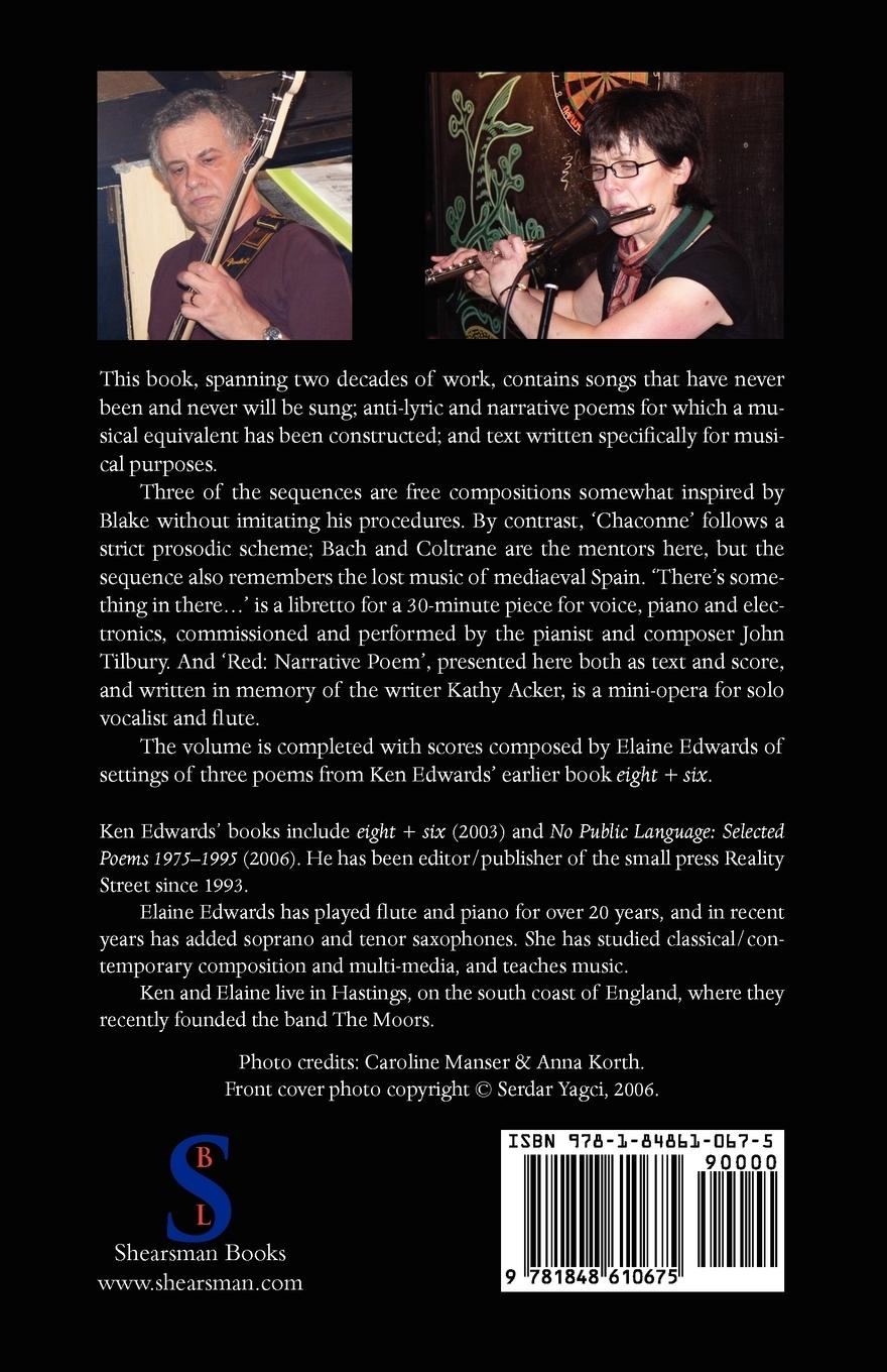 Rückseitencover Songbook