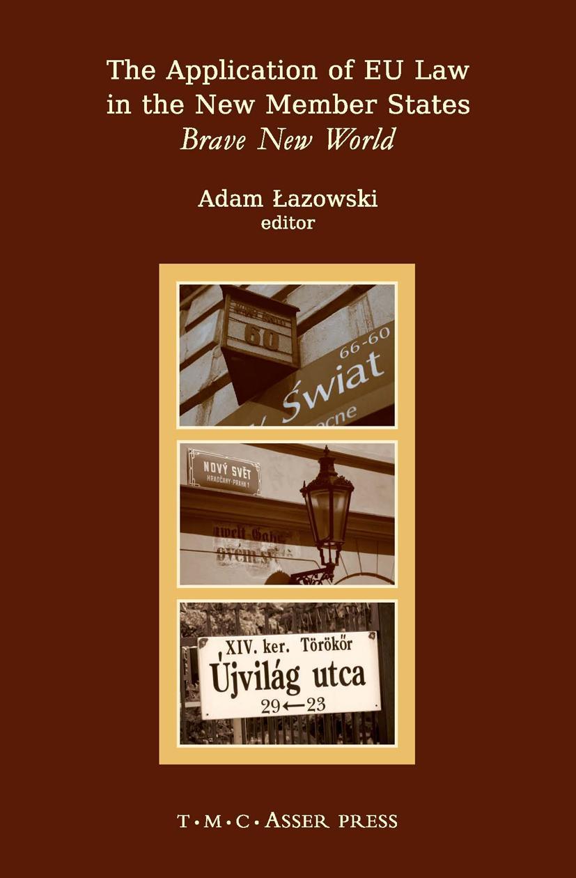 Vorderes Coverbild The Application of EU Law in the New Member States