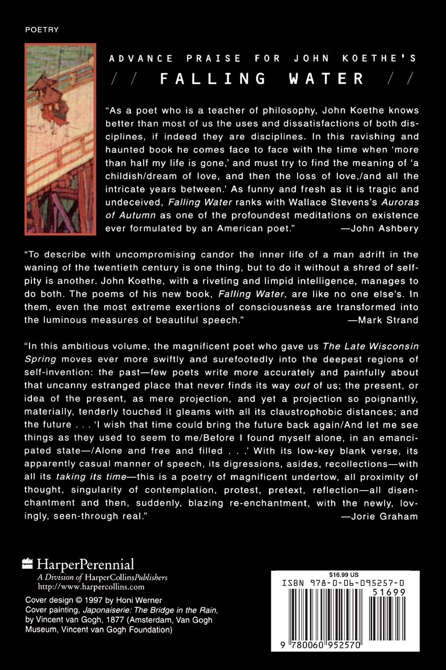 Rückseitencover Falling Water