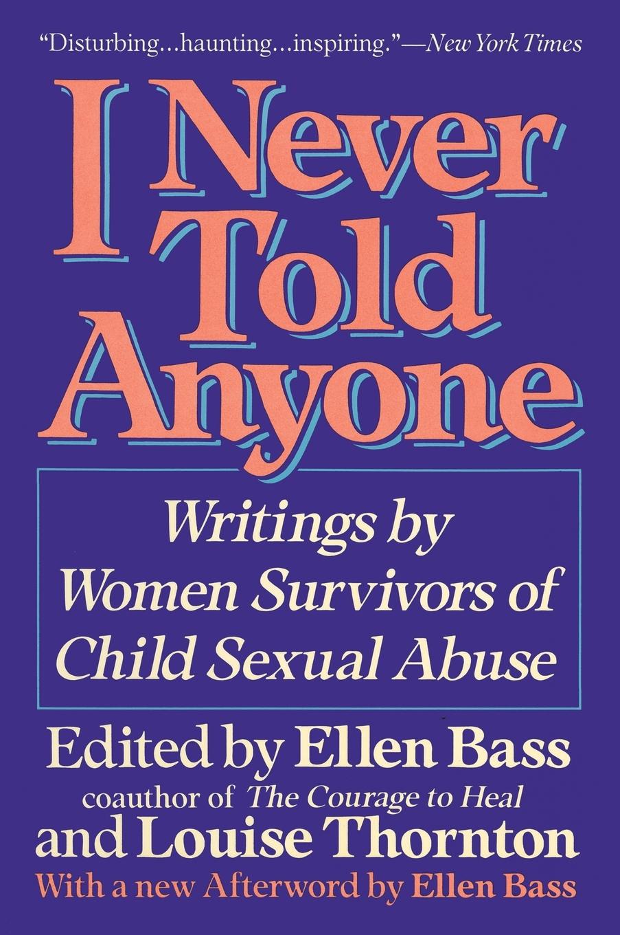 Vorderes Coverbild I Never Told Anyone