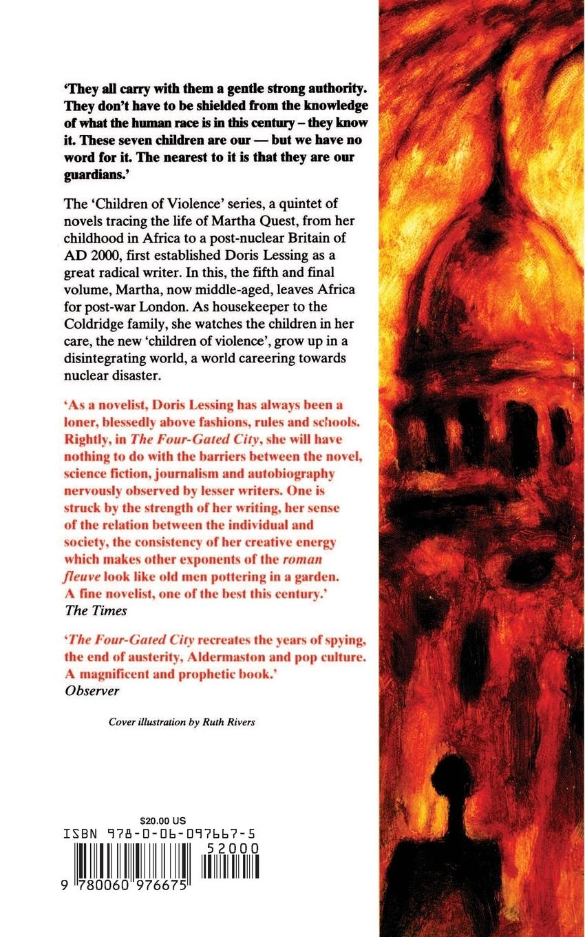 Rückseitencover The Four Gated City (Harperperennial)