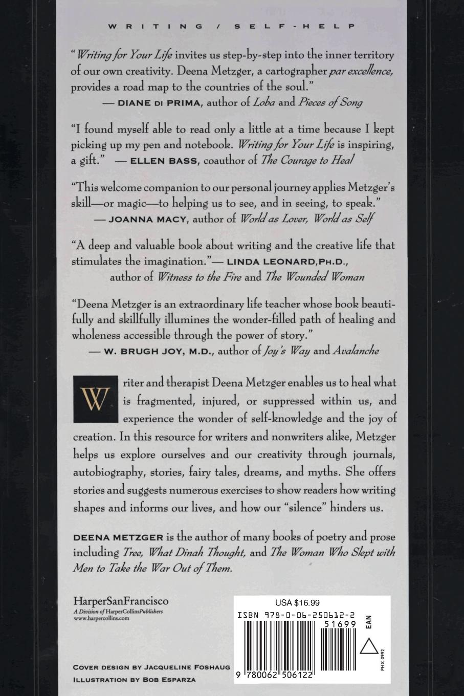 Rückseitencover Writing for Your Life