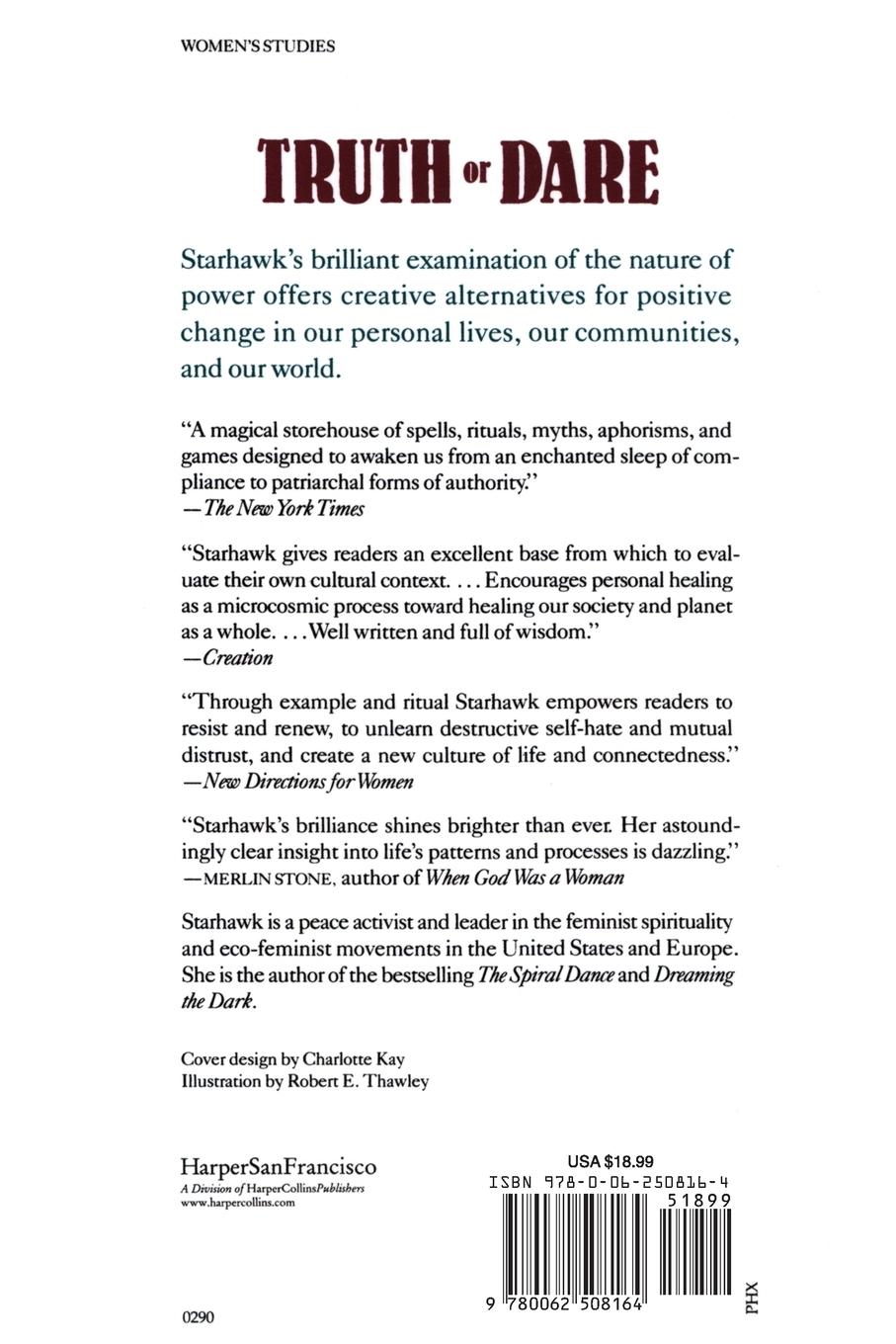 Rückseitencover Truth or Dare