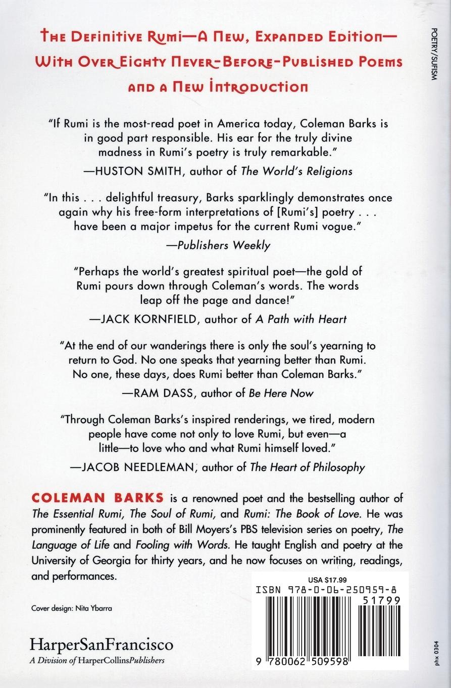 Rückseitencover The Essential Rumi - Reissue