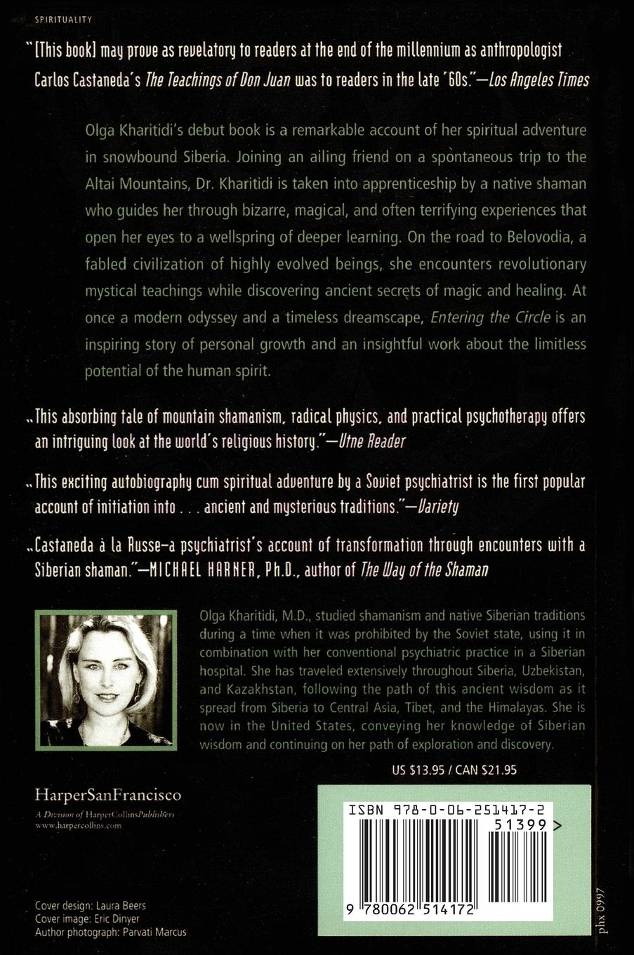 Rückseitencover Entering the Circle