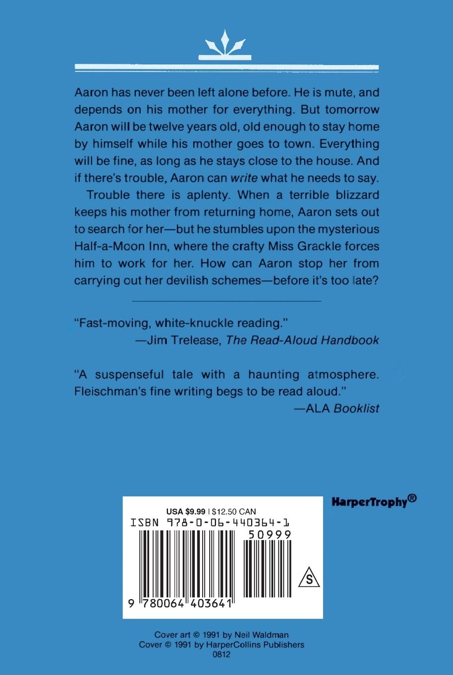 Rückseitencover The Half-a-Moon Inn