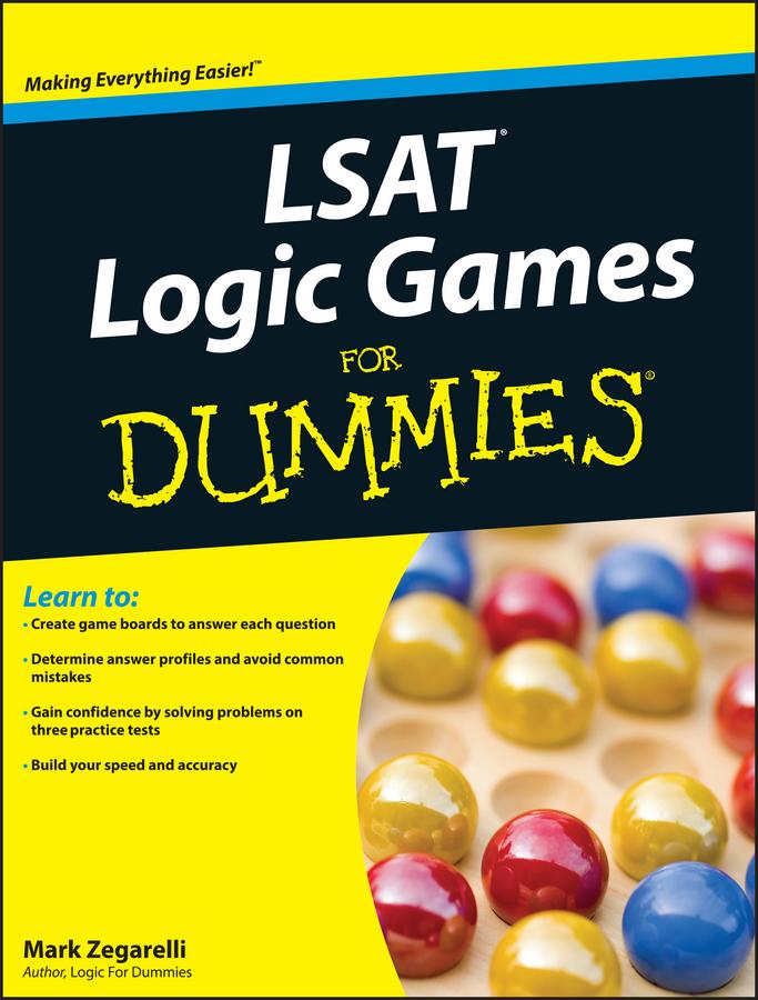 Vorderes Coverbild LSAT Logic Games For Dummies