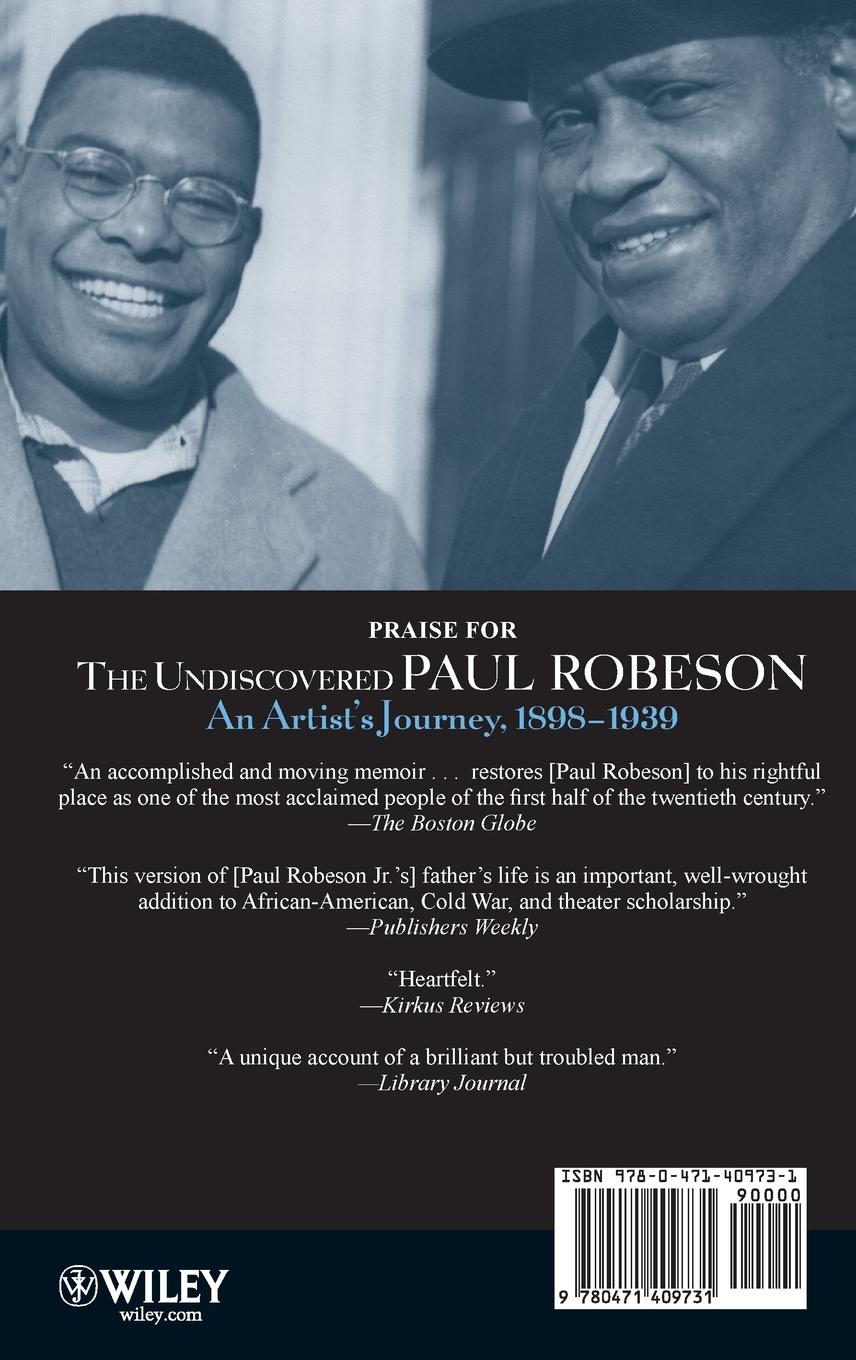 Rückseitencover The Undiscovered Paul Robeson