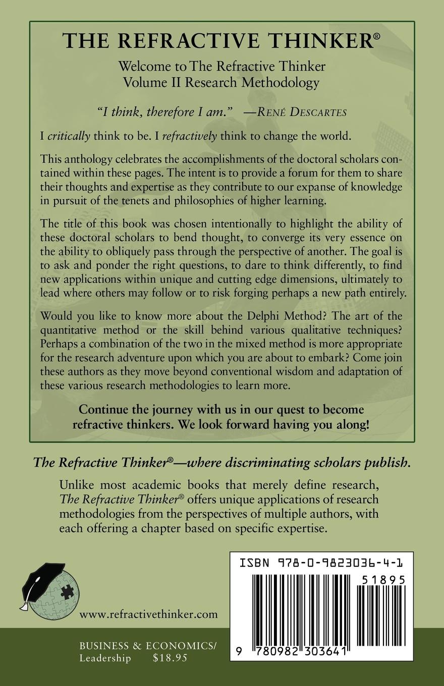 Rückseitencover The Refractive Thinker, Volume Two: Research Methodology