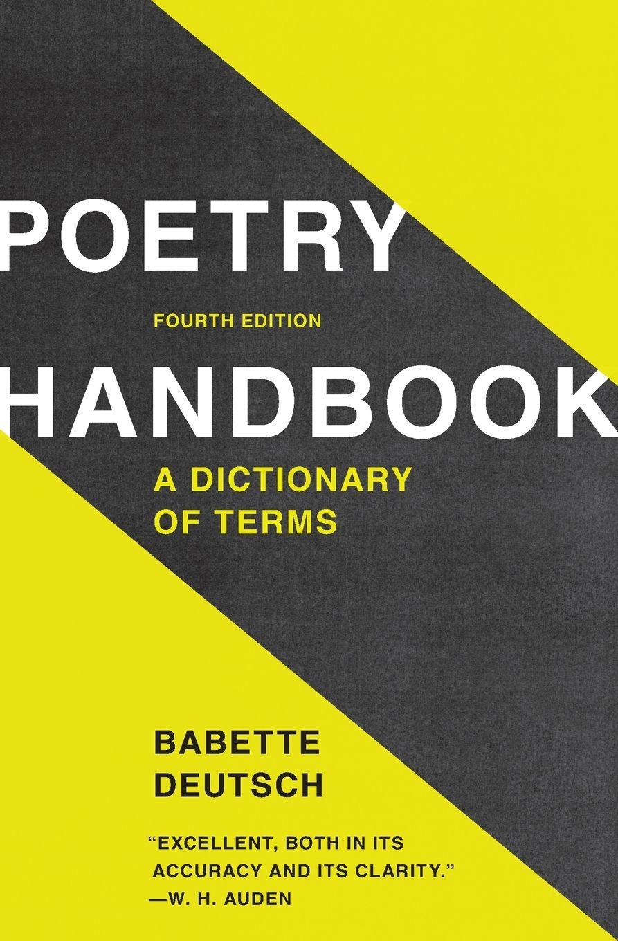 Vorderes Coverbild Poetry Handbook