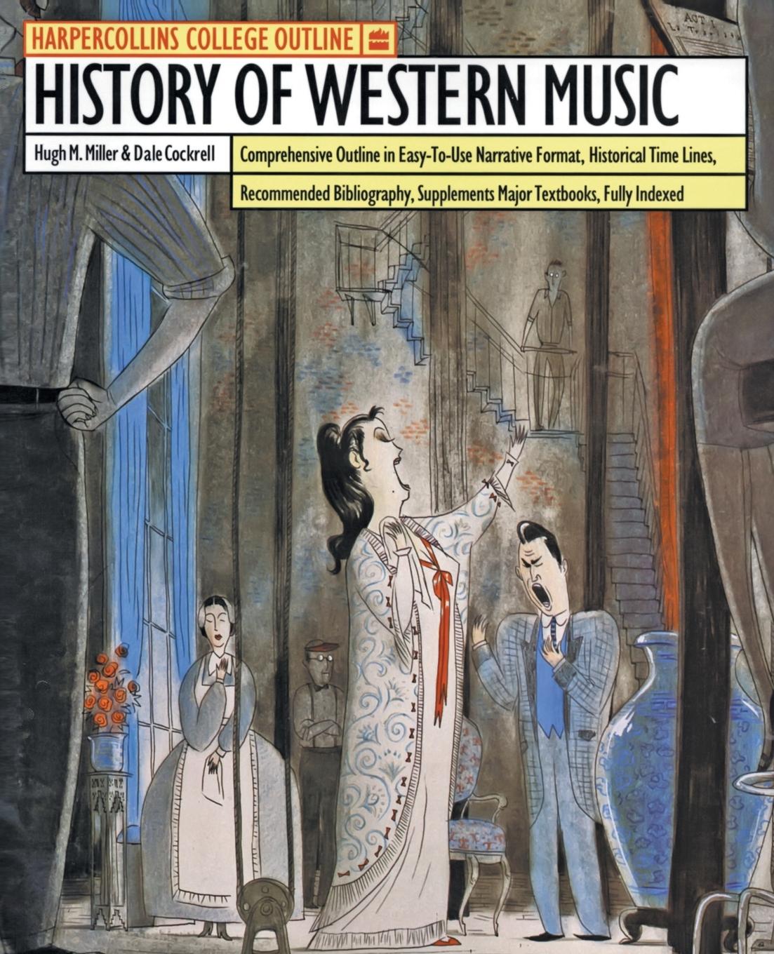 Vorderes Coverbild HarperCollins College Outline History of Western Music