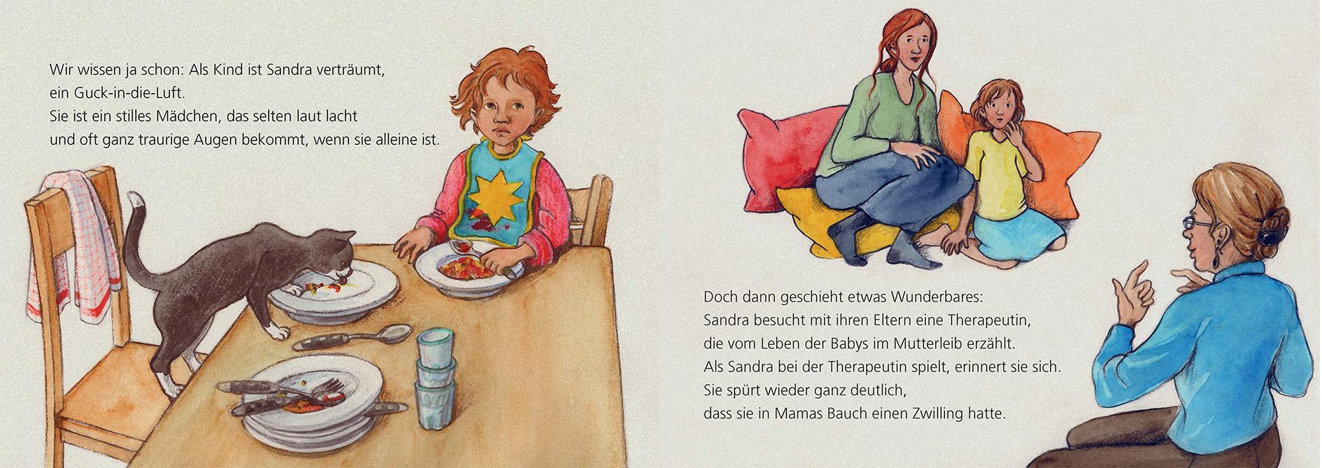 Beispielinhalt (Bild) Am Anfang waren wir zu zweit