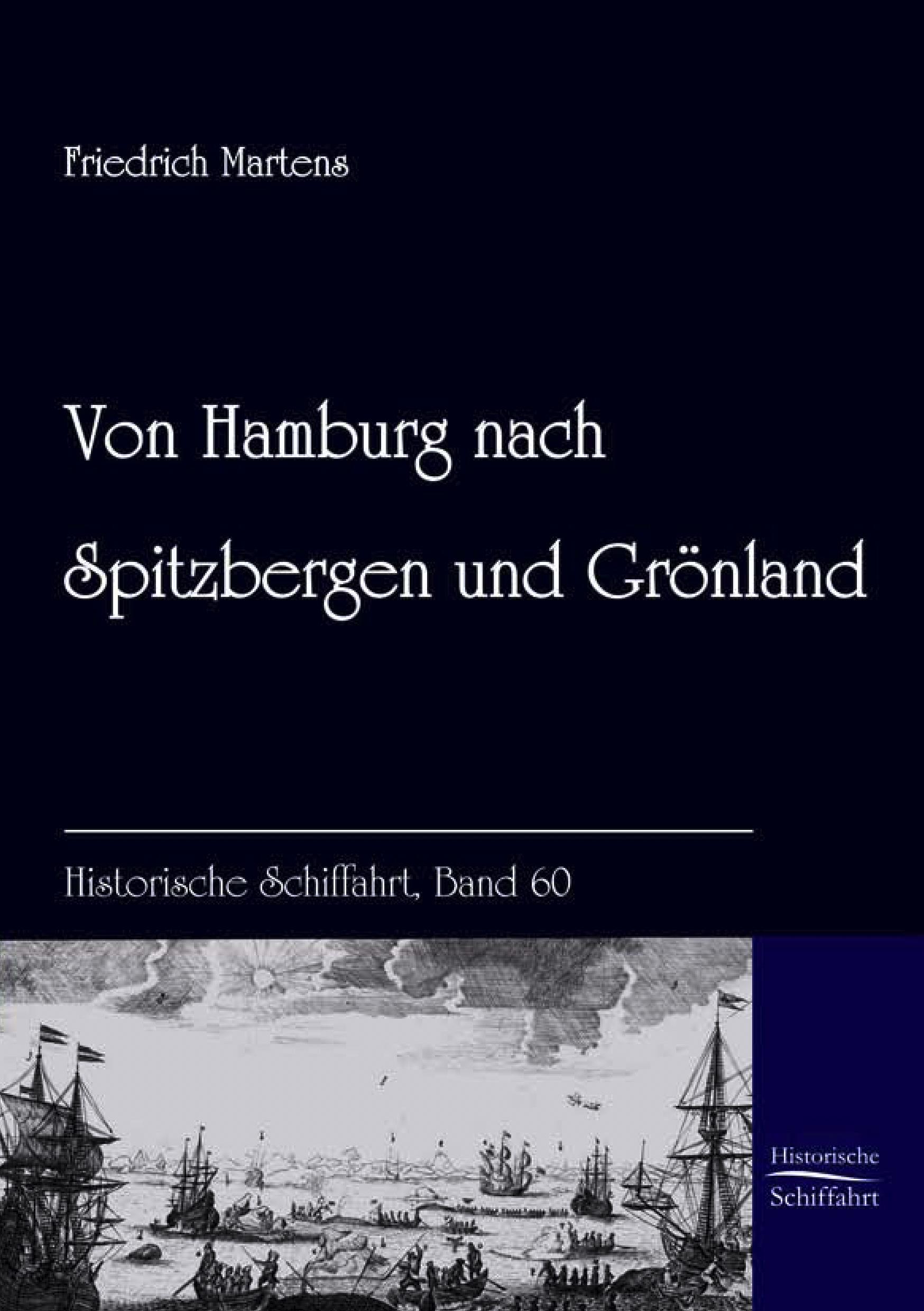 Vorderes Coverbild Von Hamburg nach Spitzbergen und Grönland