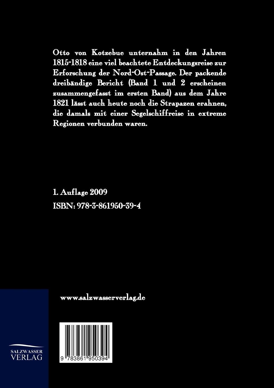 Rückseitencover Entdeckungs-Reise in die Süd-See und nach der Bering-Straße zur Erforschung einer nördlichen Durchfahrt