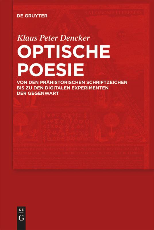 Vorderes Coverbild Optische Poesie