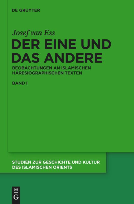 Vorderes Coverbild Der Eine und das Andere