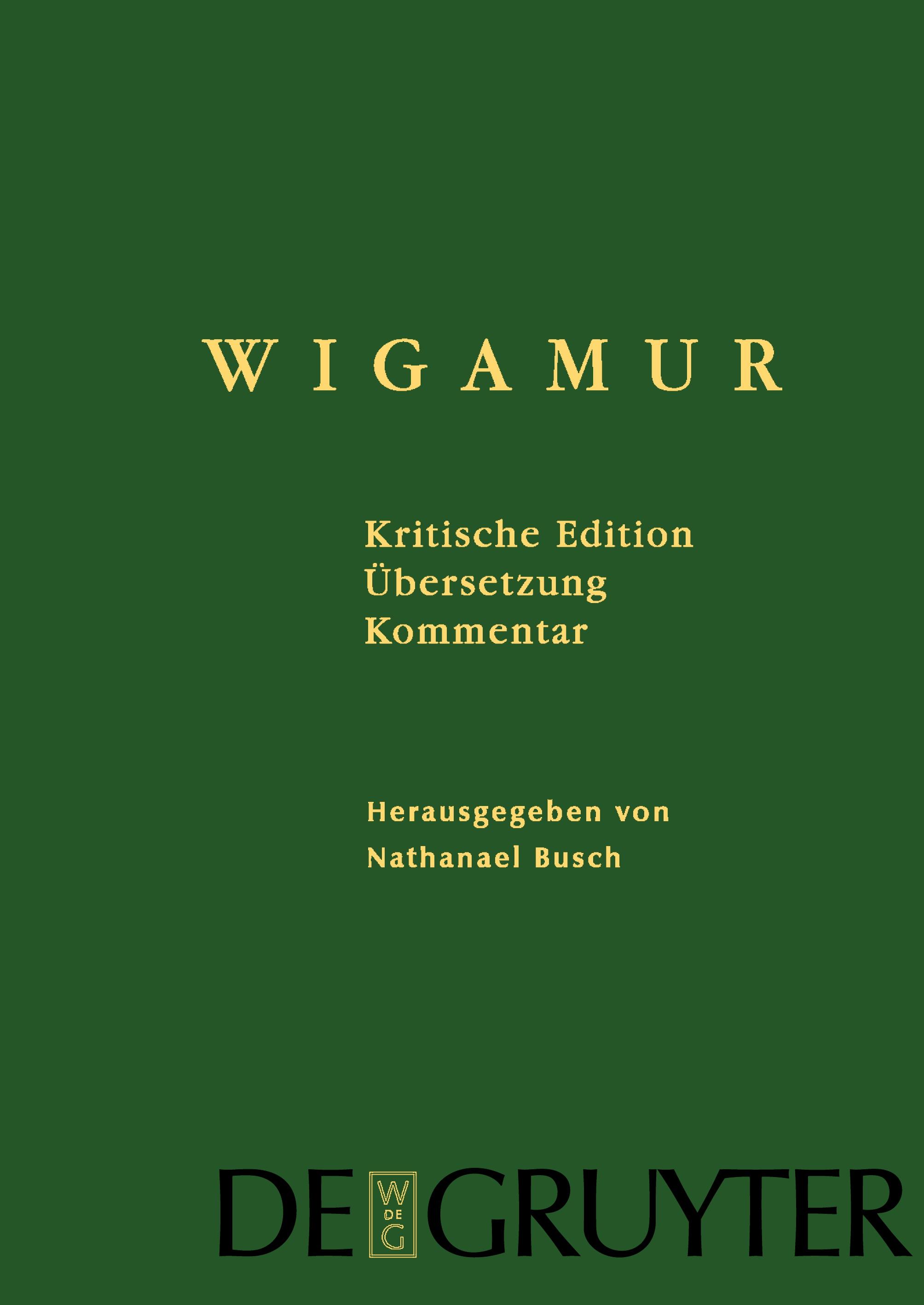 Vorderes Coverbild Wigamur