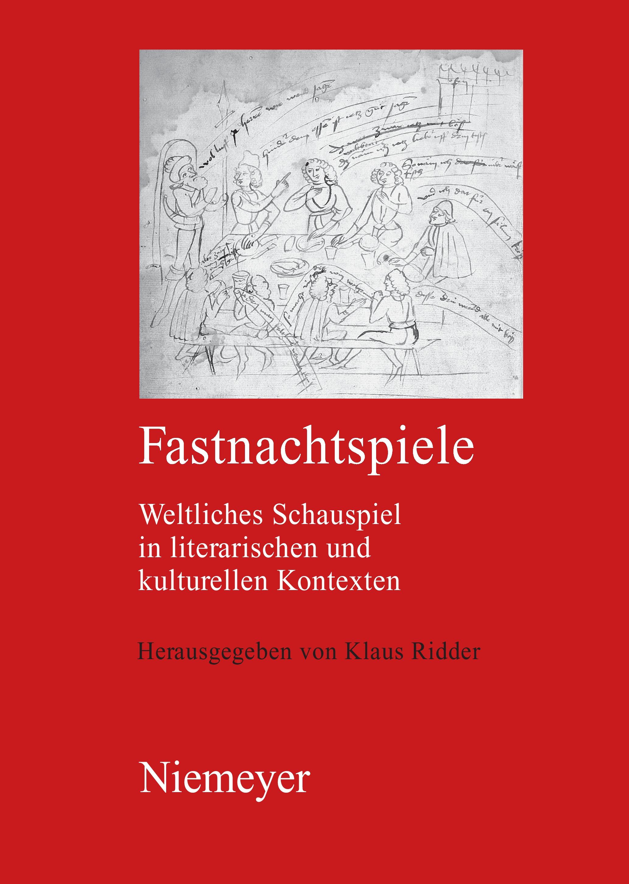Vorderes Coverbild Fastnachtspiele