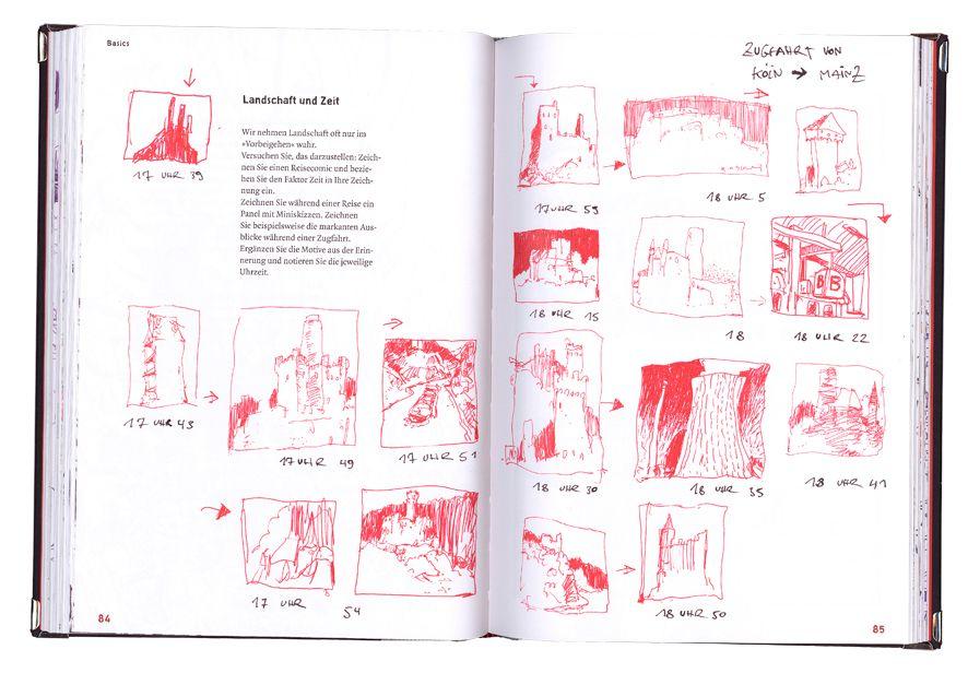 Beispielinhalt (Bild) Mut zum Skizzenbuch