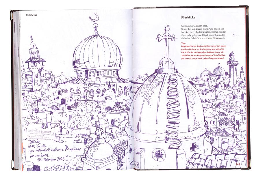 Beispielinhalt (Bild) Mut zum Skizzenbuch