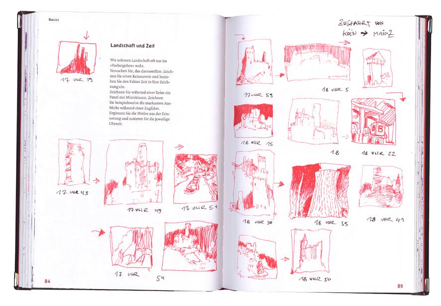 Beispielinhalt (Bild) Mut zum Skizzenbuch