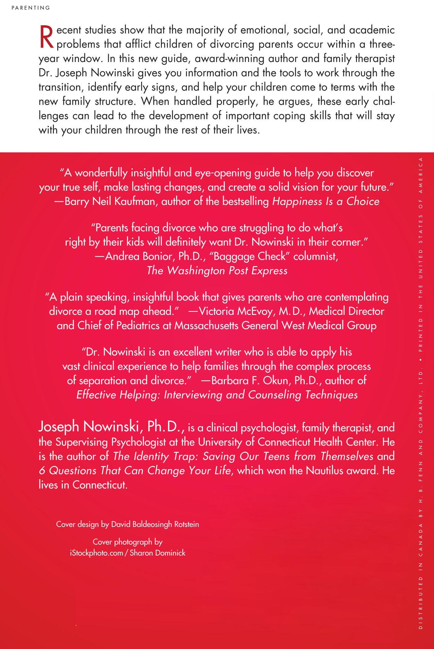 Rückseitencover THE DIVORCED CHILD